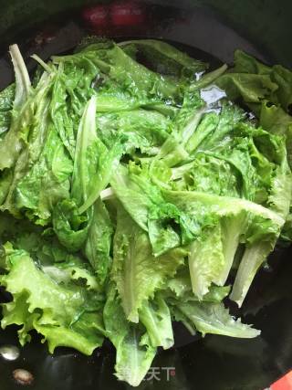 Lettuce in Oil recipe