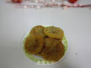 Pumpkin Purple Potato Cake recipe