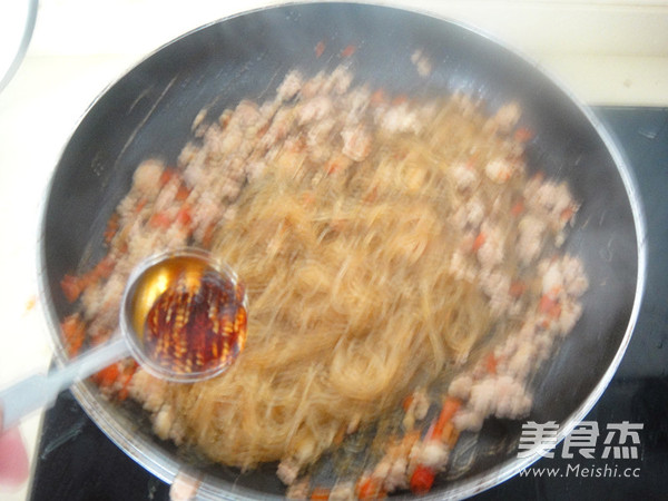 Stir-fried Vermicelli with Minced Meat recipe