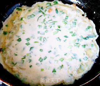 Leek Egg Pancake recipe