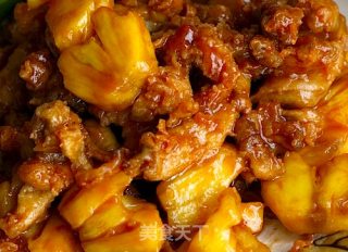 Pineapple Sour Mushroom recipe