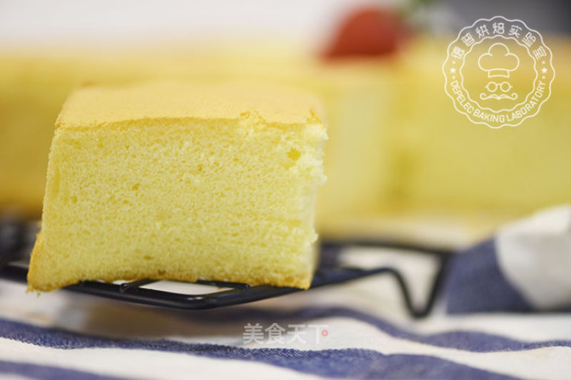 Japanese Hot Noodle Chiffon Cake recipe