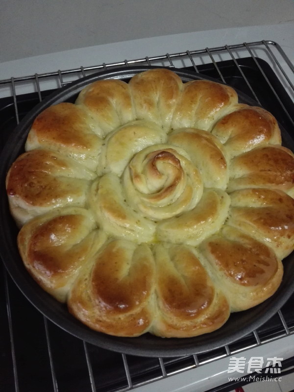 Patterned Pork Floss Bread recipe