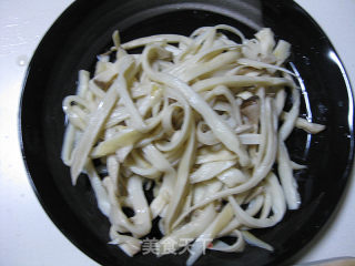Shredded Pleurotus Eryngii with Garlic recipe