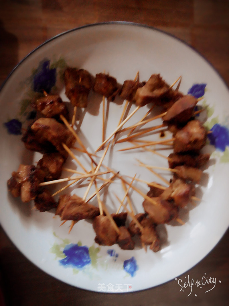 Making Toothpick Meat for The First Time recipe