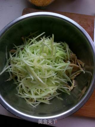 Cucumber with Bean Curd recipe