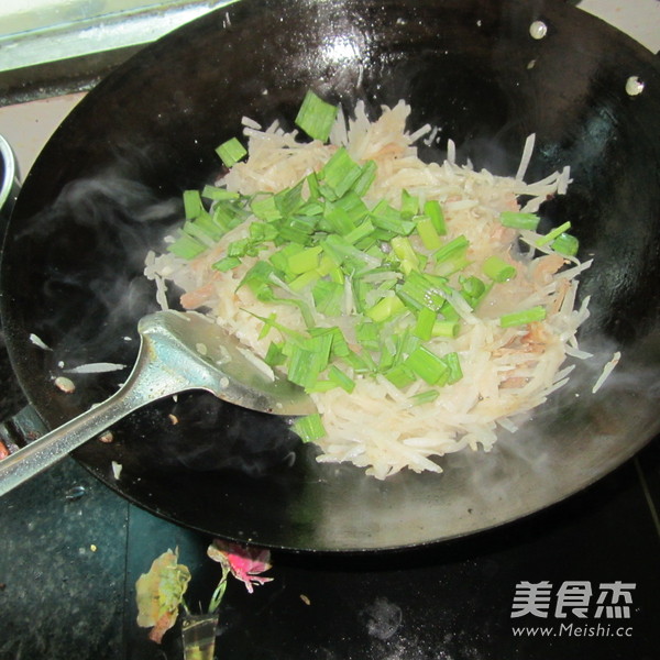 Garlic Shredded Radish recipe