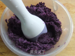 Purple Sweet Potato Silver Roll recipe