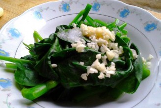 Garlic Fungus Vegetables recipe