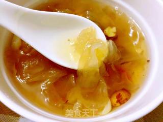 Tremella Lily Lotus Seed Syrup recipe