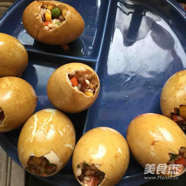 Delicious Glutinous Rice and Eggs recipe