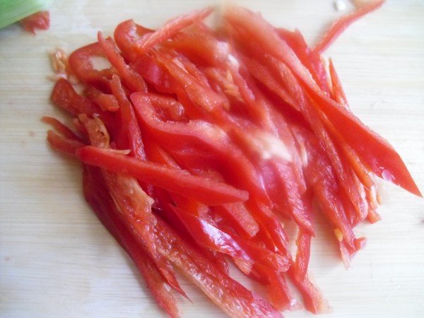 Red Pepper Mixed with Yuba recipe