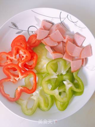 Bacon Ham Pizza recipe