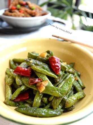 Sichuan Dry Stir-fried String Beans