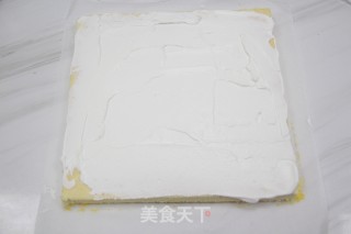 Golden Tiger Skin Cake Roll recipe