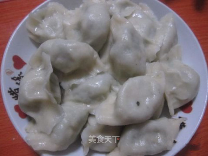 Leek and Egg Dumplings recipe