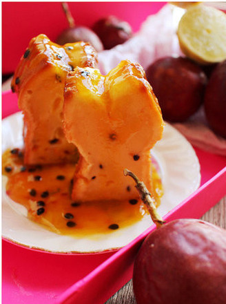 Passion Fruit Mango Snow Tibetan Cake