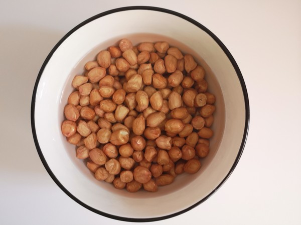 Fried Peanuts without Oil recipe