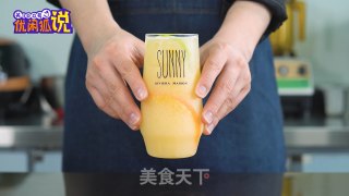 Net Celebrity Milk Tea Technology Tutorial: The Combination of Oranges and Yakult, How to Make Oranges Full of Benefits recipe