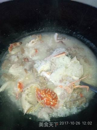 Sea Crab Porridge recipe