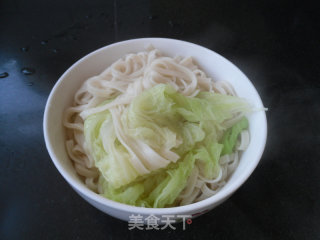 Cabbage Fried Noodles recipe