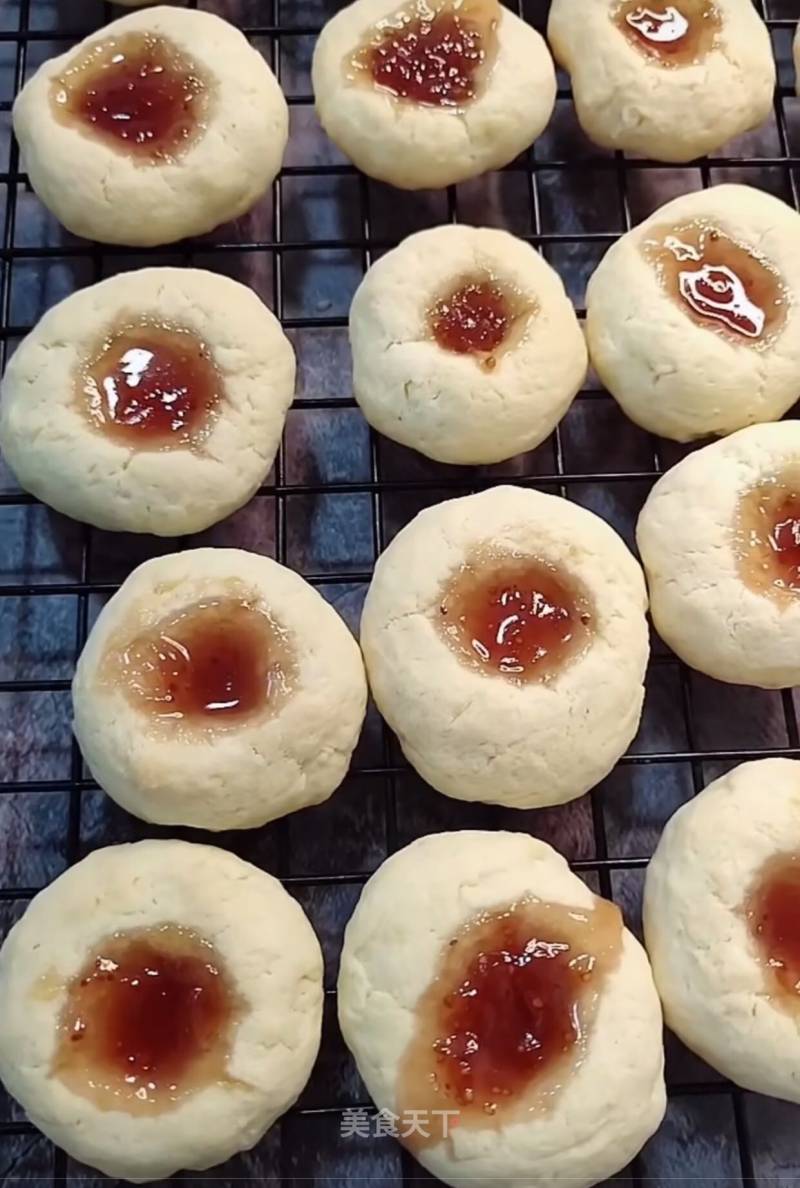 Strawberry Jam Cookies recipe