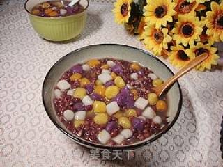 Taiwanese Snacks that are Popular in The Streets and Alleys ------- [red Bean Taro Balls] recipe