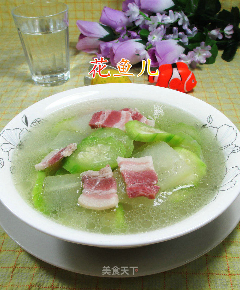 Bacon Double Melon Soup recipe