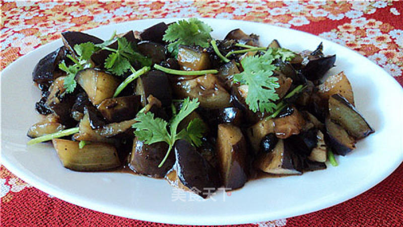 Eggplant Braised in Perilla Bean Sauce recipe