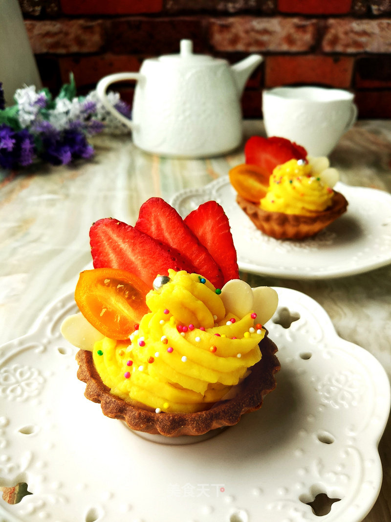 #aca烤明星大赛#mini Fruit Tart recipe