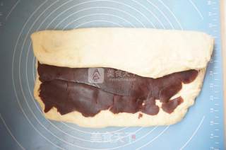 Marble Bean Paste Toast recipe