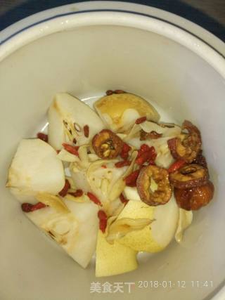 Sydney Lily Stew with Rock Sugar recipe