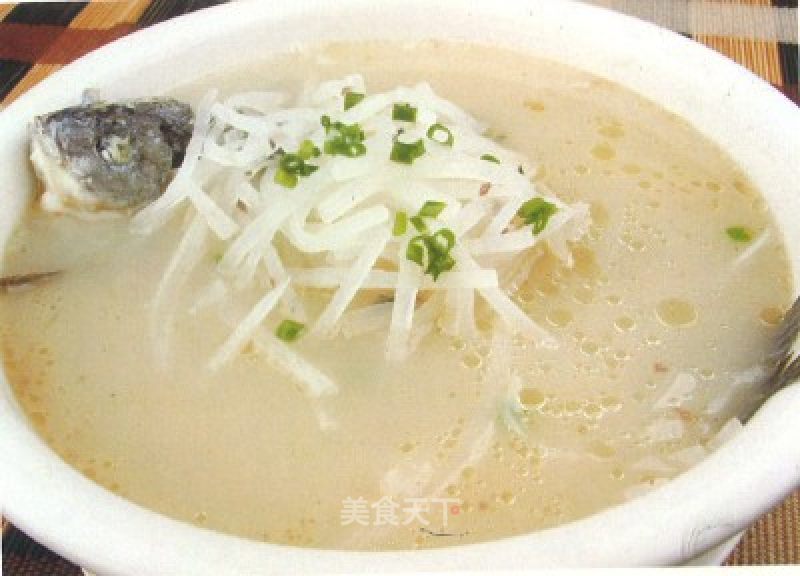 Carp and Radish Soup recipe