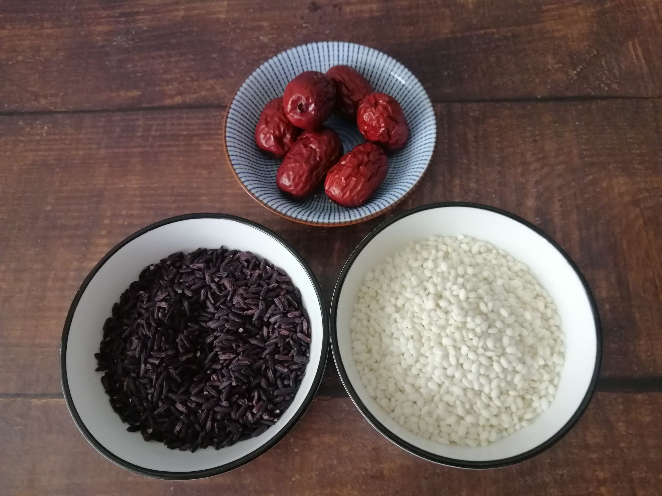 Red Date Black Rice Paste recipe