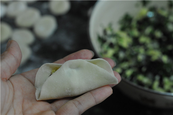 Leek Dumplings recipe