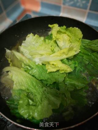 Lettuce in Oyster Sauce recipe