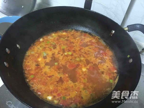 Tomato and Egg Noodles (noodle Soup recipe