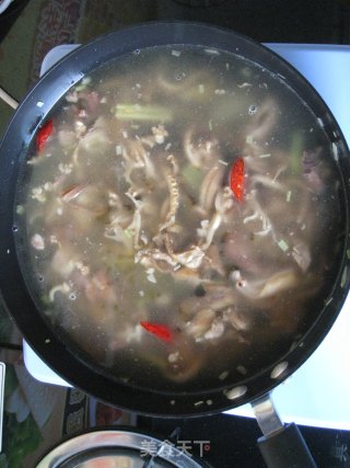 Warm Lamb Tripe Stewed with Potatoes recipe