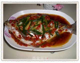 Chopped Pepper Flat Fish recipe