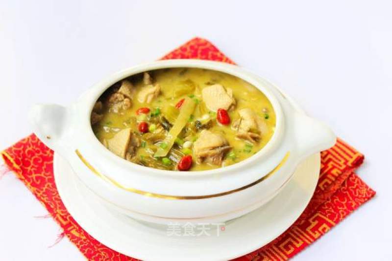 Sauerkraut Laoya Soup from Hongguo's Recipe recipe