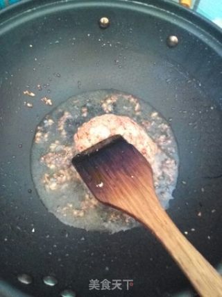 A Super Dish, Minced Meat and Shiitake Mushrooms recipe