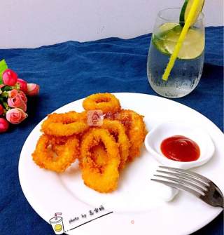 A Must-have Snack for The Rio Olympics-fried Squid Rings recipe