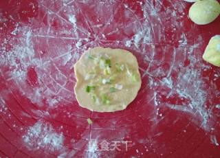 Egg Tart Crust Scallion Pancake recipe