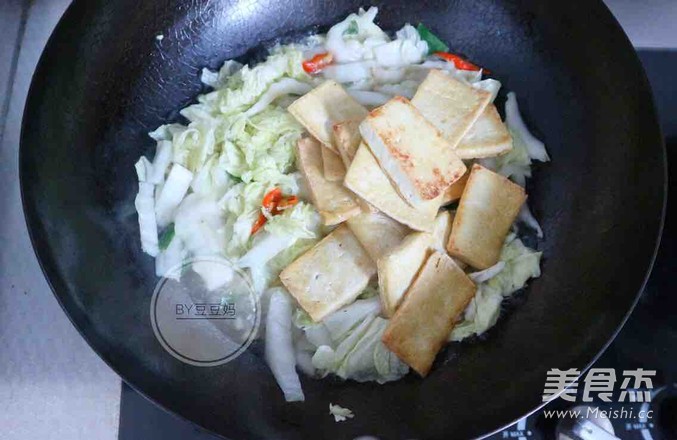 Cabbage Tofu in Clay Pot recipe