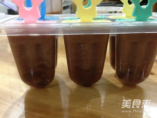 Homemade Red Bean Popsicles recipe