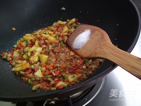 Assorted Soy Sauce Fried Rice recipe