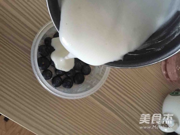 Vanilla Blueberry Pudding recipe