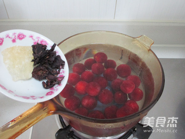 Roselle Flower Bayberry Soup recipe