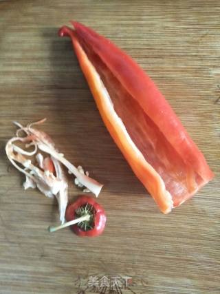 Stir-fried Dried Tofu with Sweet Pepper recipe