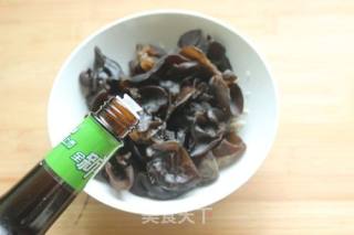 #凉饭菜#black Fungus Mixed with Shrimp Skin recipe